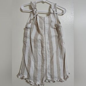 Little Co. sleeveless romper toddler girl 5T